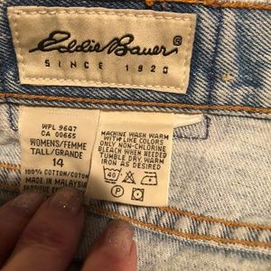 Eddie Bauer Stonewashed Women’s Jeans Size 14 Tall